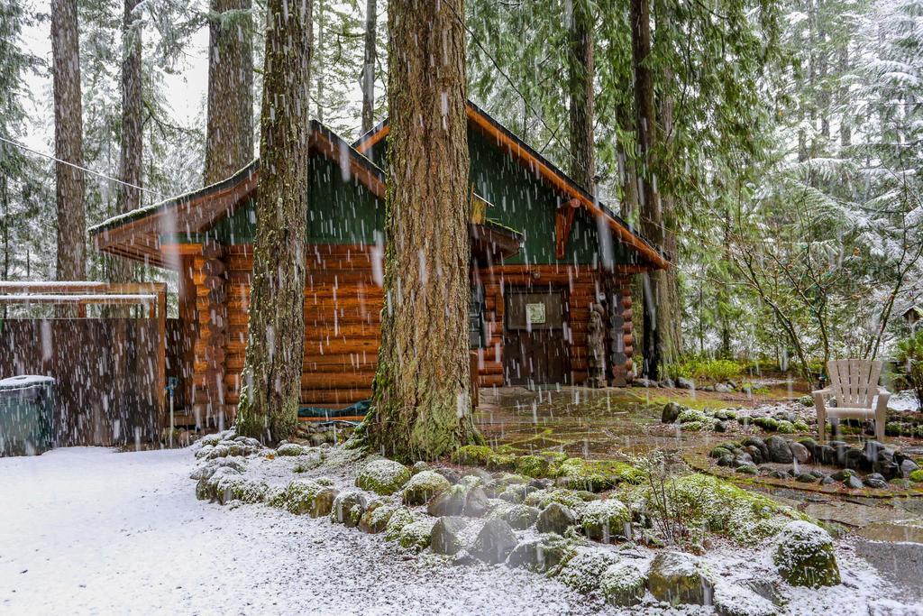Zoe'S Log Cabin Welches Exteriör bild