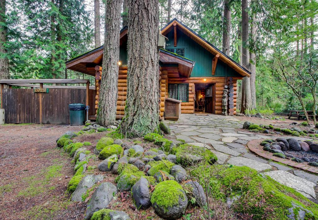 Zoe'S Log Cabin Welches Exteriör bild
