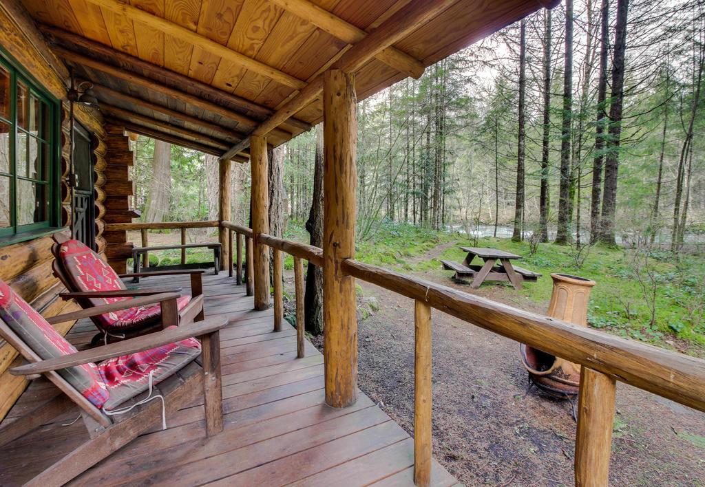 Zoe'S Log Cabin Welches Exteriör bild